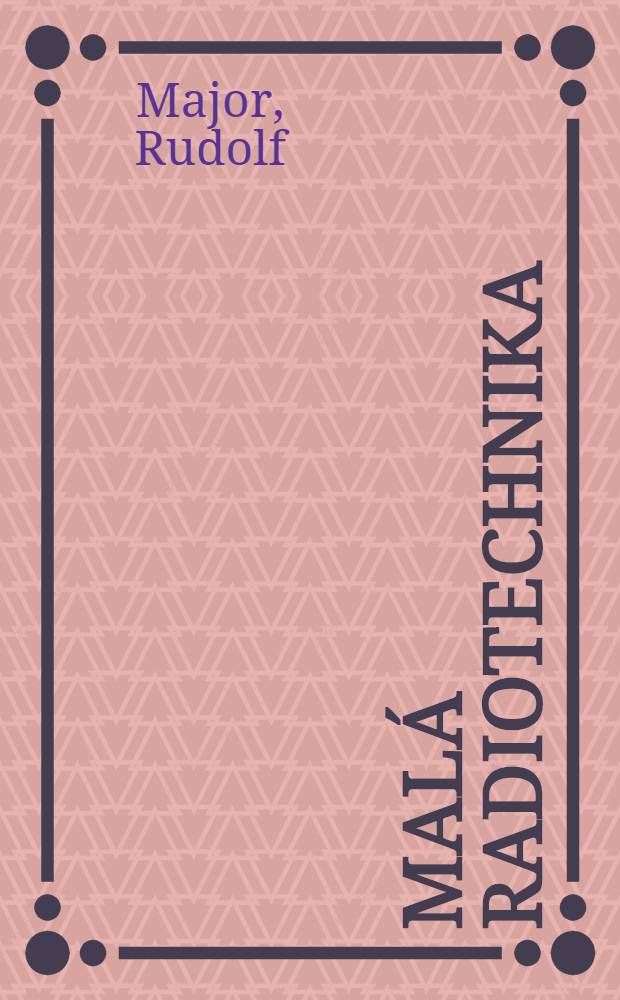 Malá radiotechnika