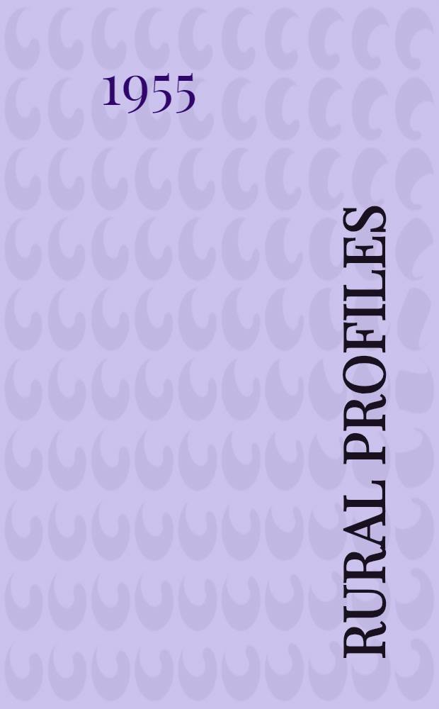 Rural profiles