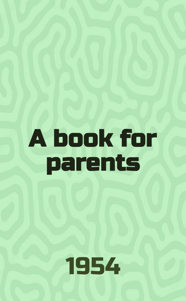 A book for parents