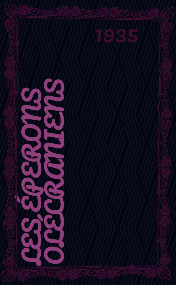 Les &eacute;perons ol&eacute;craniens : (Travail du Service de la Clinique chirurgicale de la Salp&ecirc;tri&egrave;re) : Th&egrave;se pour le doctorat en m&eacute;decine ..