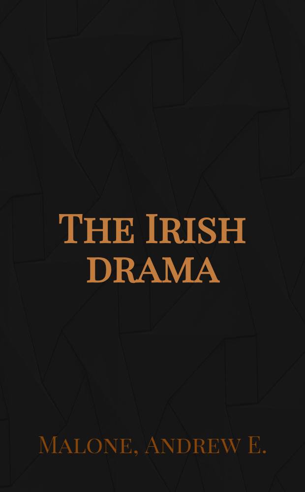 The Irish drama