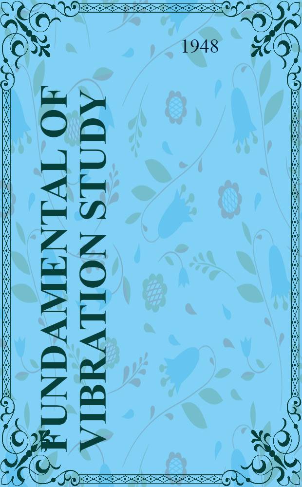 Fundamental of vibration study