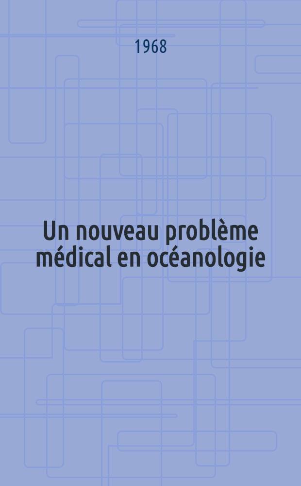 Un nouveau probl&egrave;me [m&eacute;dical] en oc&eacute;anologie: les plaies de coraux de l'Oc&eacute;an Pacifique : Th&egrave;se ..