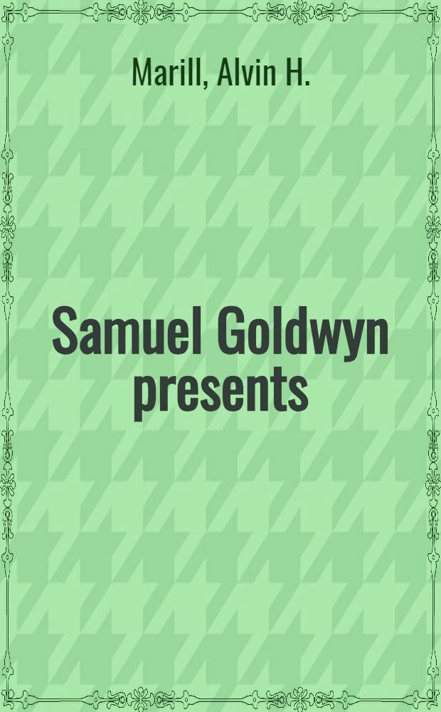 Samuel Goldwyn presents