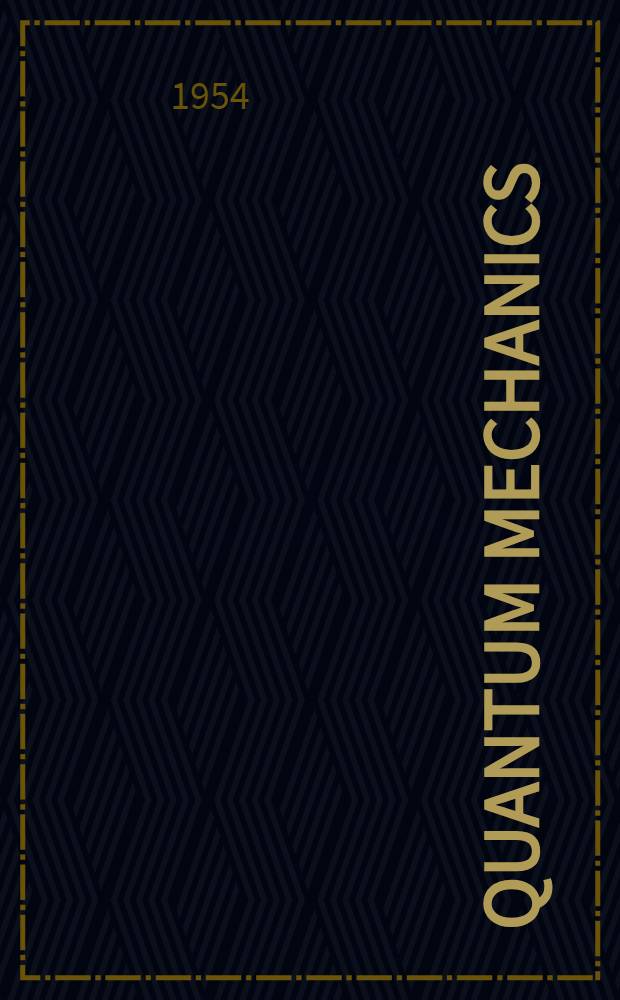 Quantum mechanics