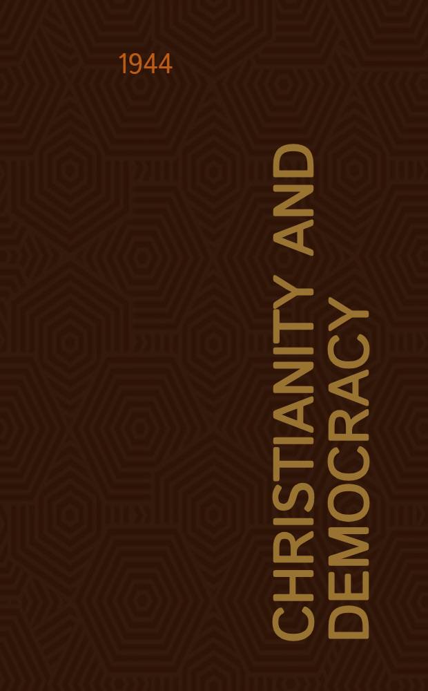 Christianity and democracy