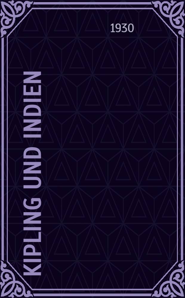 Kipling und Indien