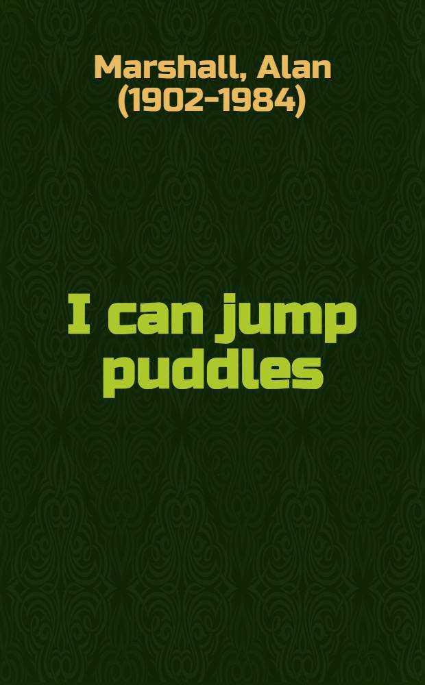 I can jump puddles