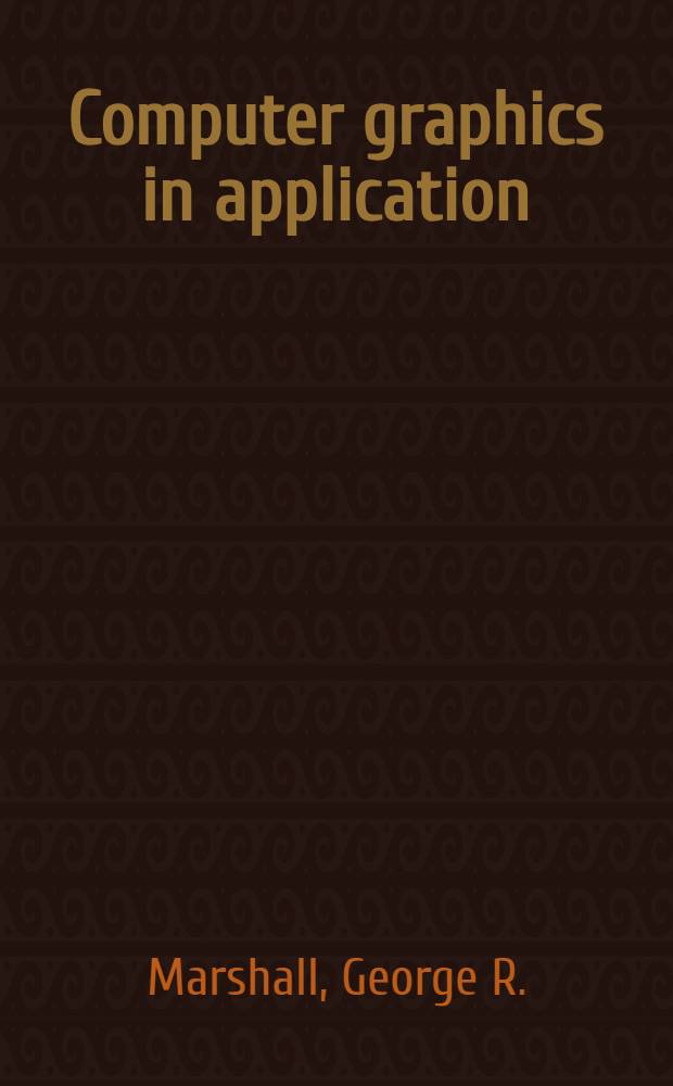 Computer graphics in application