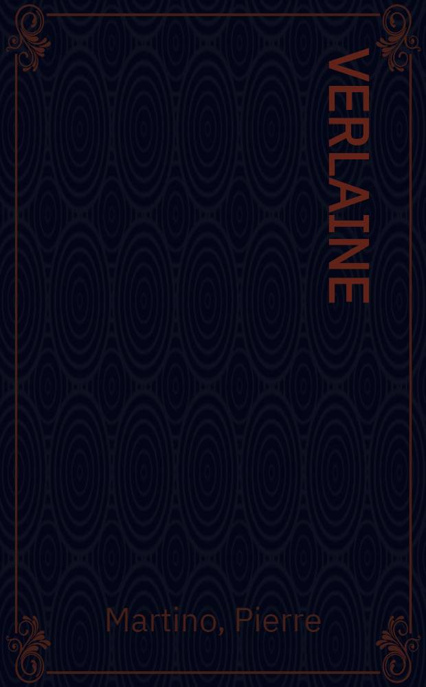 ... Verlaine