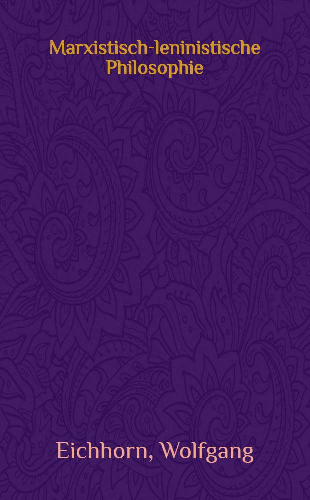 Marxistisch-leninistische Philosophie