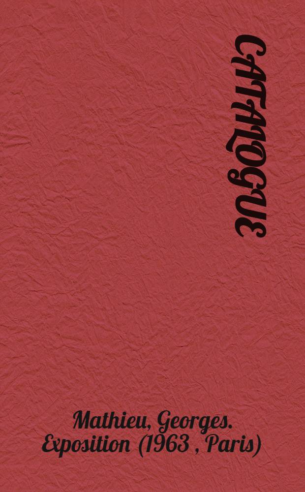 [Catalogue]