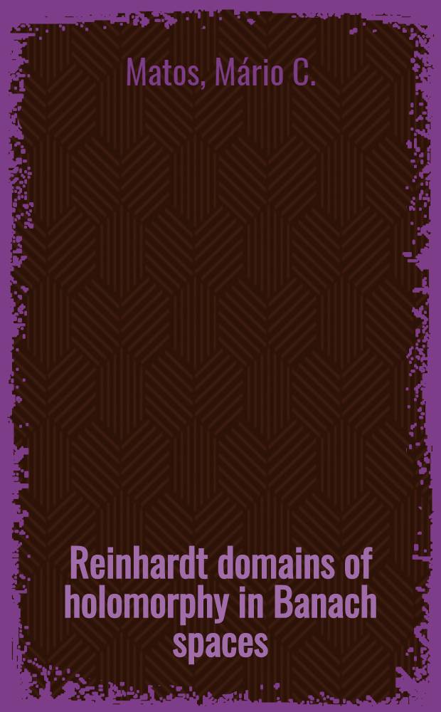Reinhardt domains of holomorphy in Banach spaces