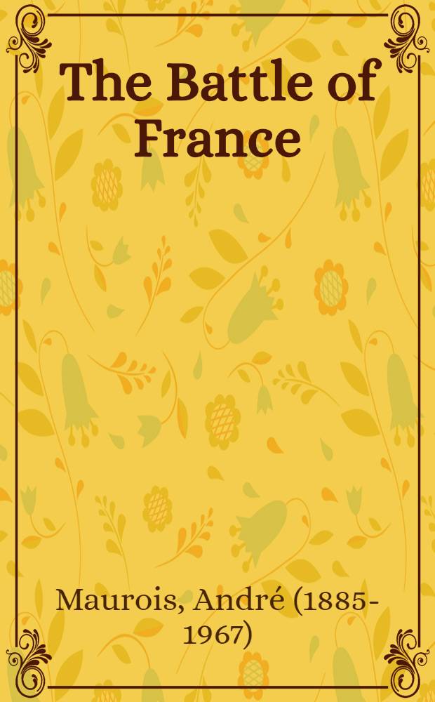 The Battle of France