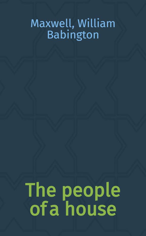 The people of a house