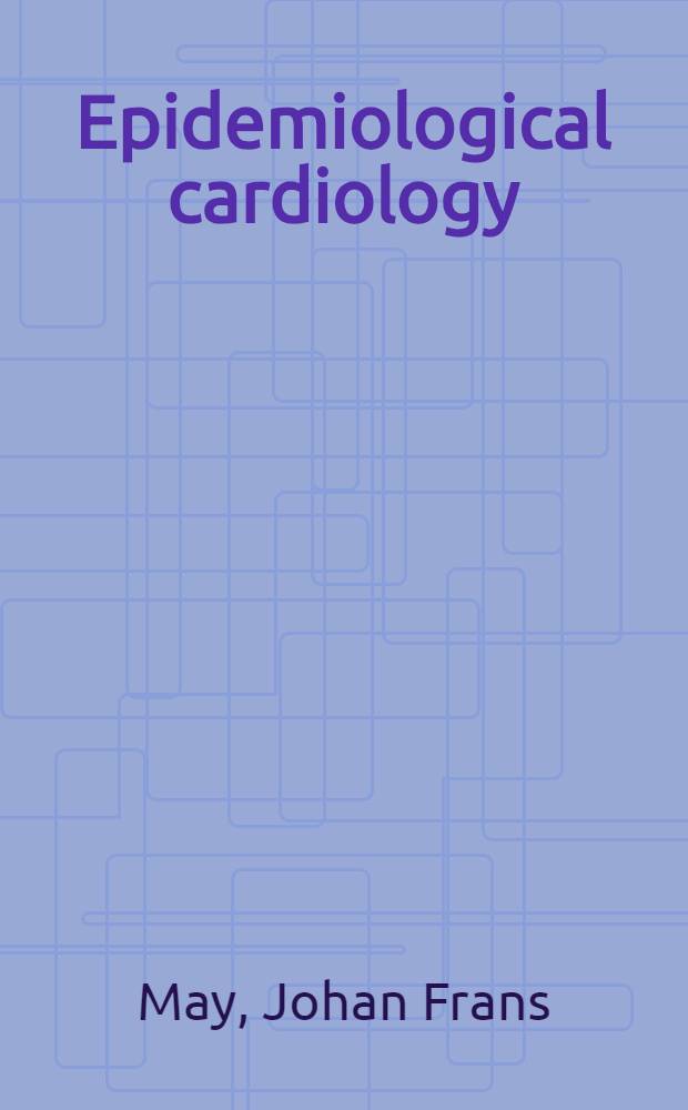Epidemiological cardiology : Ischaemic heart disease study Vlagtesedde 1970