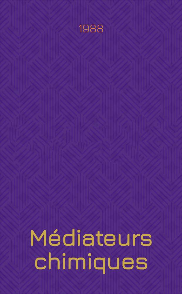Médiateurs chimiques : Comportement et systématique des Lépidoptères : Applications en agronomie