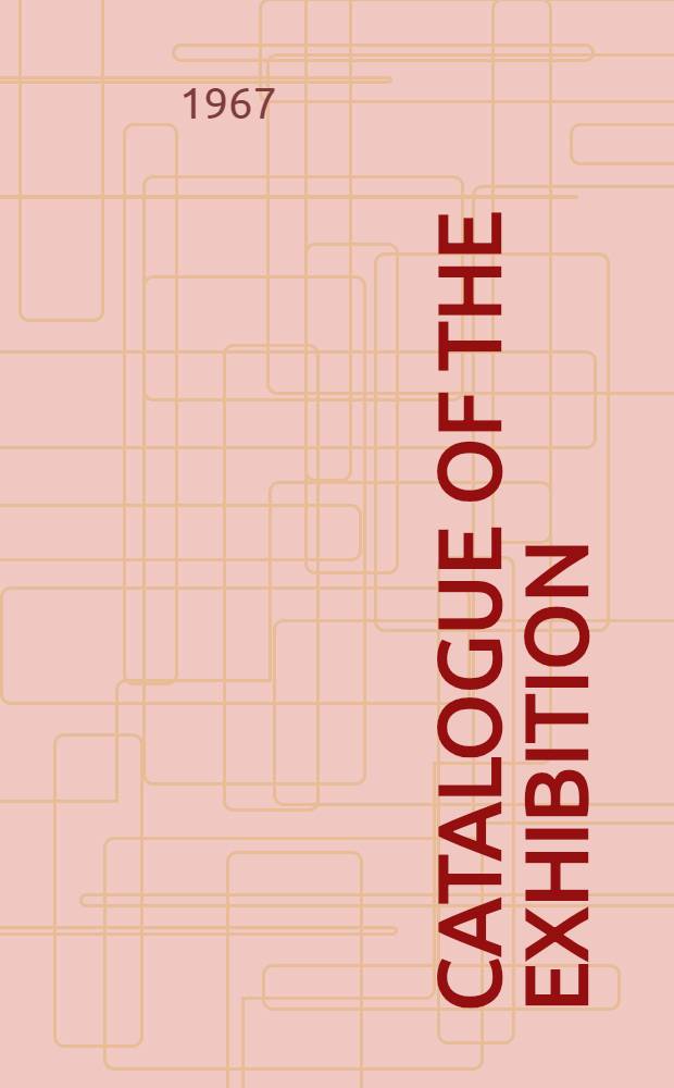 Catalogue of the exhibition