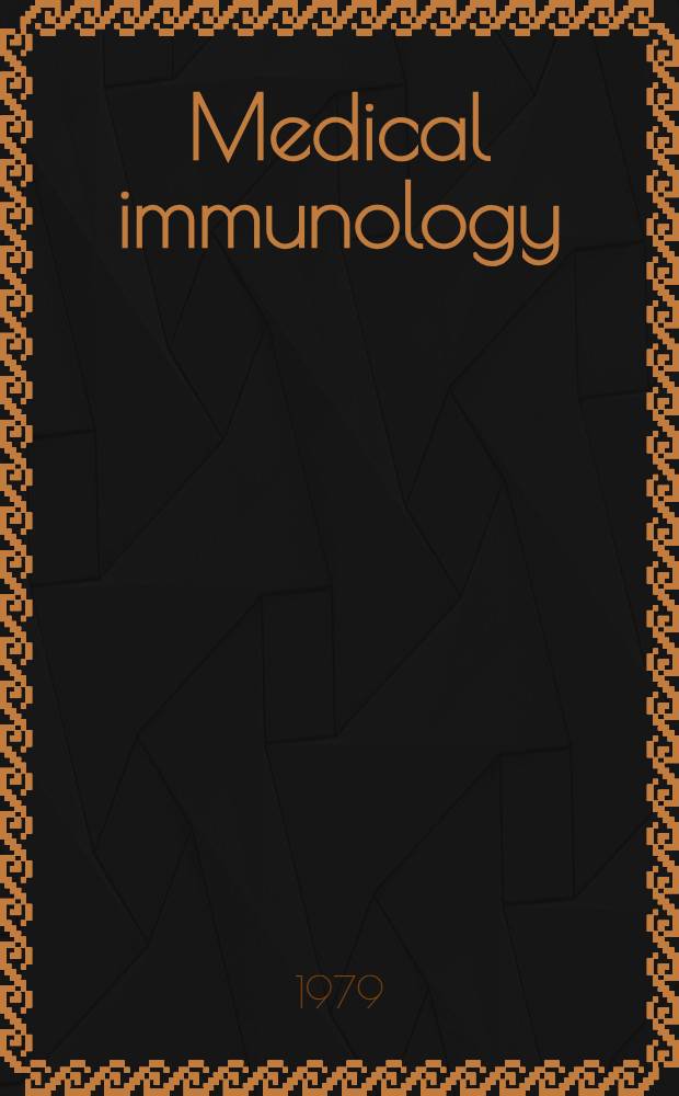 Medical immunology