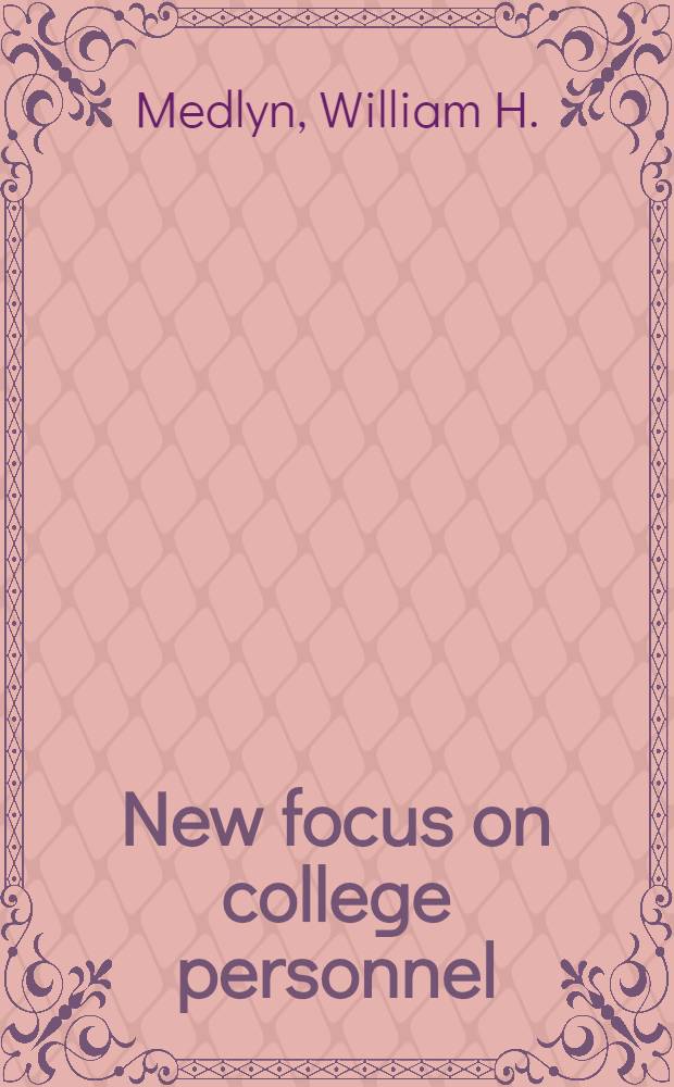 New focus on college personnel