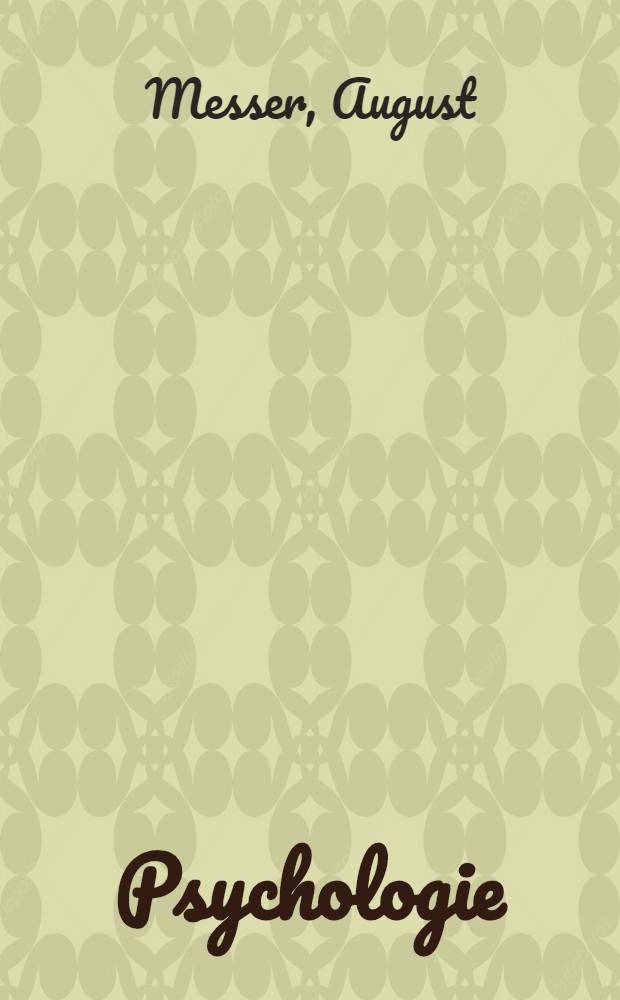 Psychologie