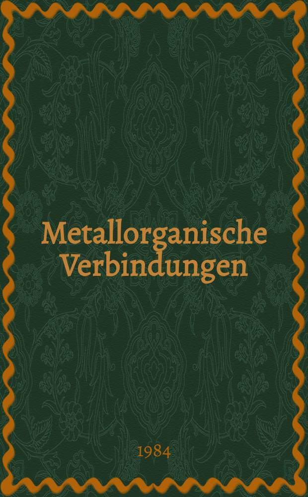 Metallorganische Verbindungen: Co, Rh, Ir, Ni, Pd