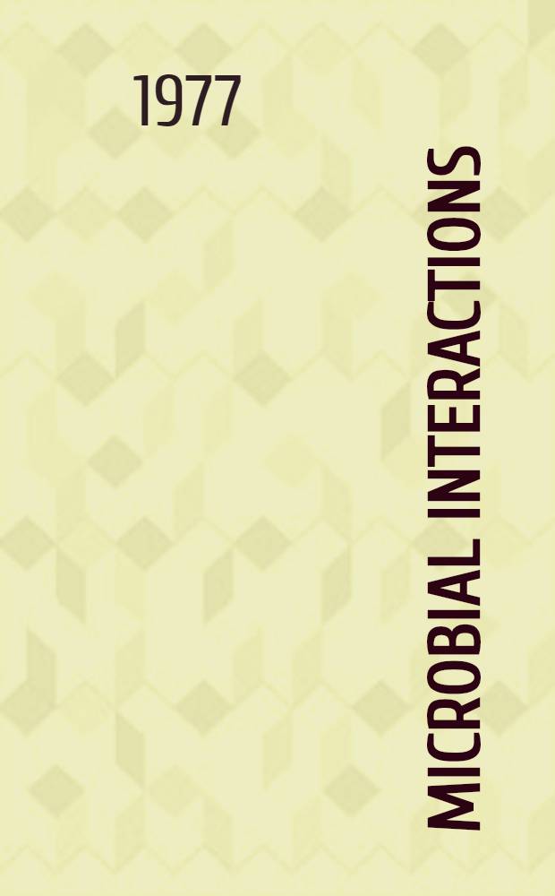 Microbial interactions : Symp.