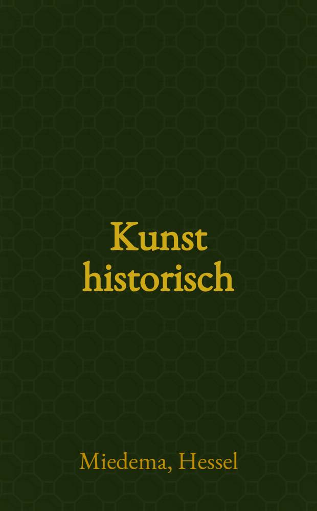 Kunst historisch