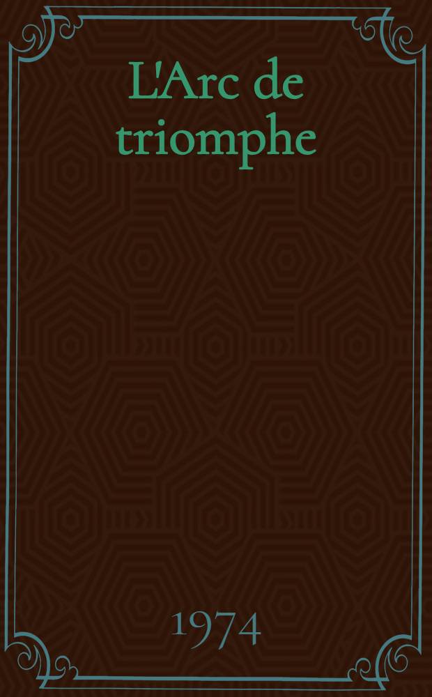 L'Arc de triomphe