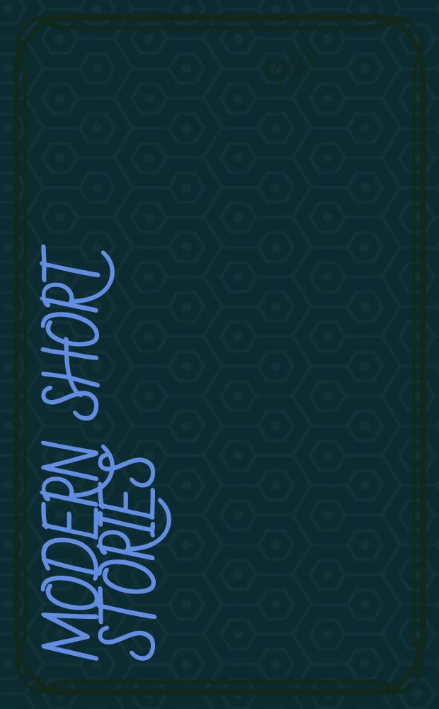 Modern short stories