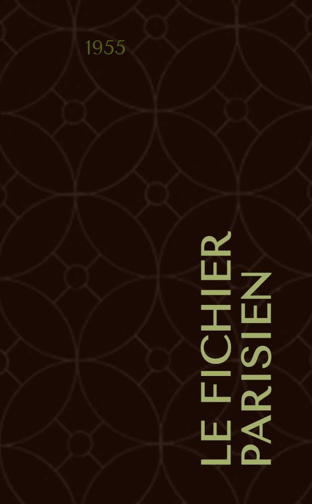 Le fichier parisien