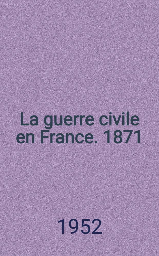 La guerre civile en France. 1871 : (La Commune de Paris) : Avec une introduction de Friedrich Engels et des lettres de Marx et d'Engels sur la Commune de Paris. Première adresse du Conseil général sur la guerre franco-allemande (23. juillet 1870). Seconde adresse du Conseil général sur la guerre franco-allemande (9. septembre 1870). Discours de Karl Marx sur la Commune ... [le 23 mai 1871]. Discours d'Engels au 15-e anniversaire de la Commune de Paris (18 mars 1886)