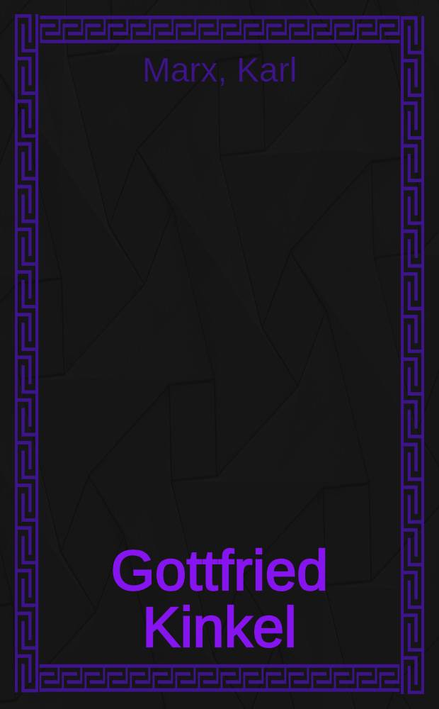 Gottfried Kinkel