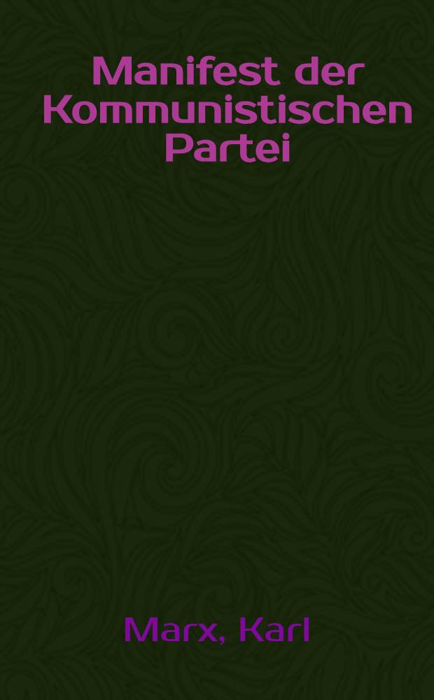 Manifest der Kommunistischen Partei