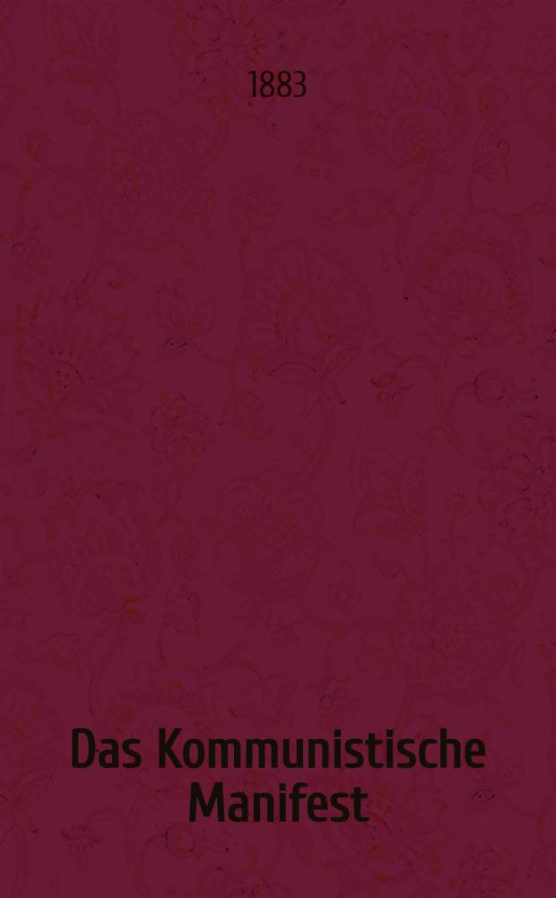 Das Kommunistische Manifest