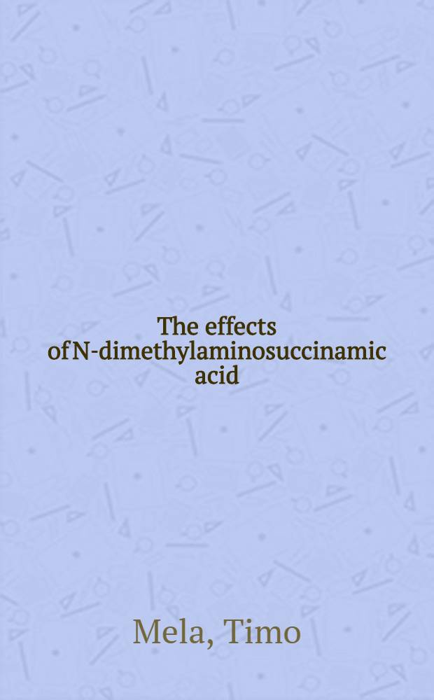 The effects of N-dimethylaminosuccinamic acid (B-995) on the seed cultivation characteristics of lateflowering red clover