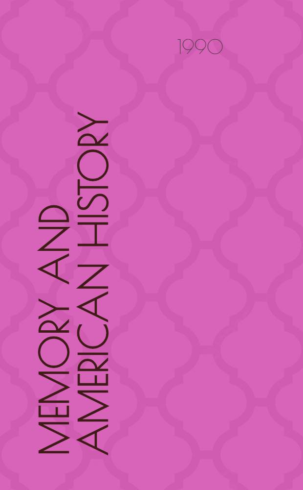 Memory and American history
