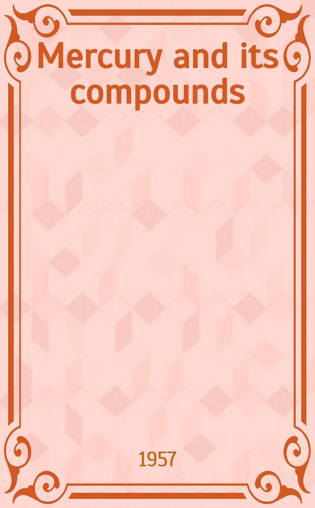 Mercury and its compounds