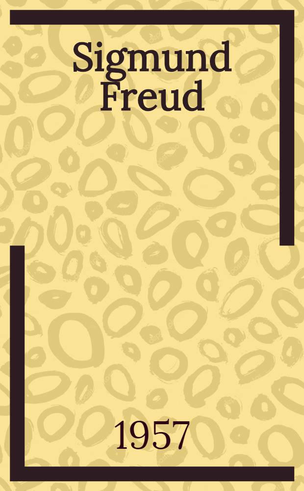 Sigmund Freud