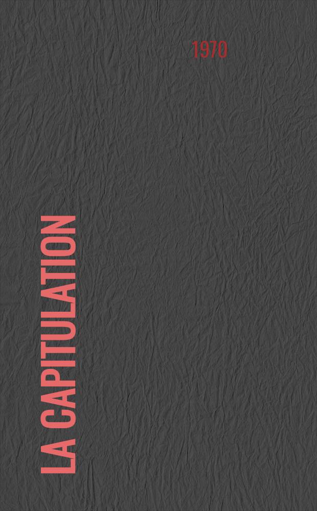 La capitulation