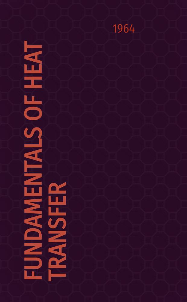 Fundamentals of heat transfer