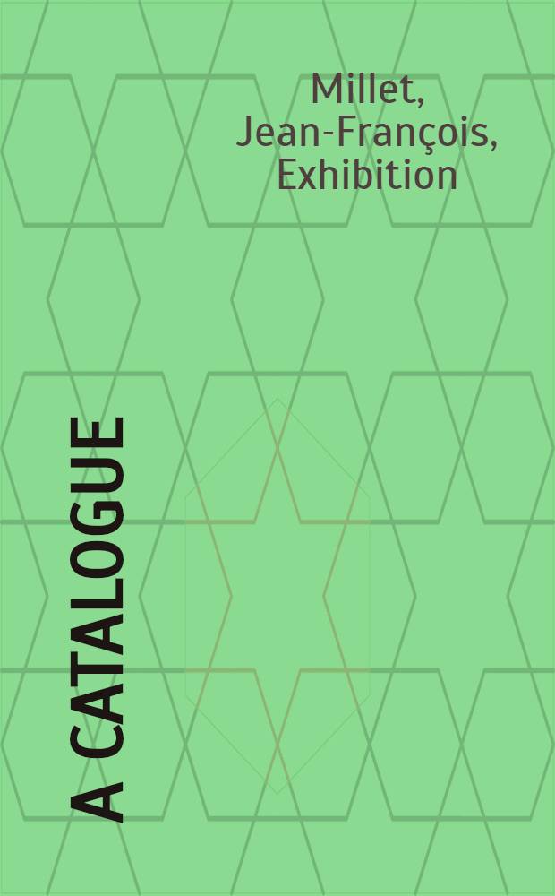 [A catalogue