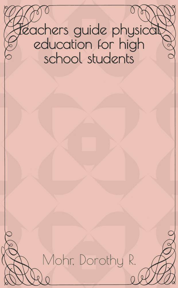 Teachers guide physical education for high school students