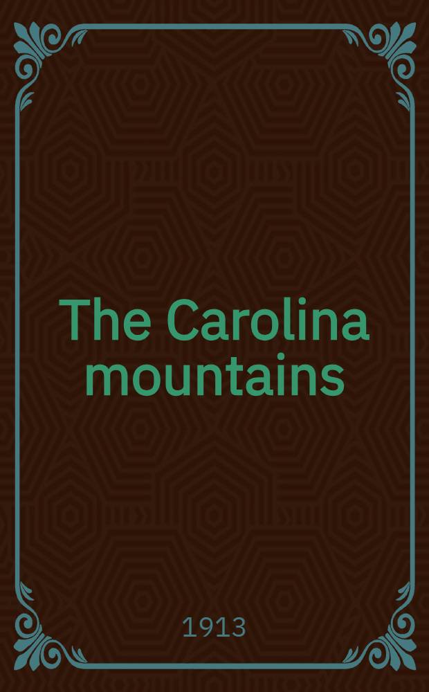 The Carolina mountains