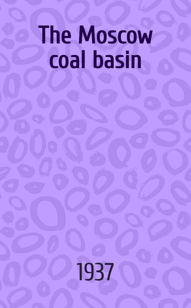 The Moscow coal basin