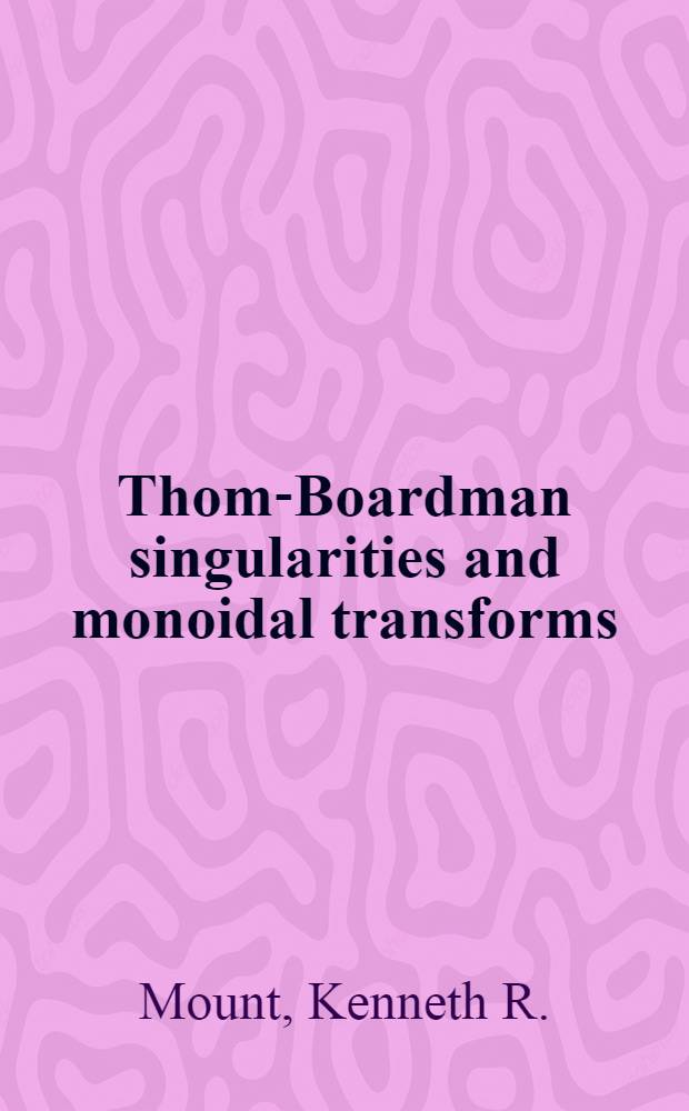 Thom-Boardman singularities and monoidal transforms