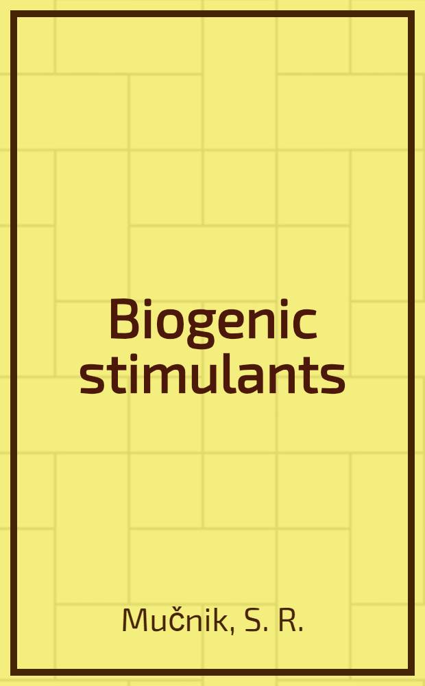 Biogenic stimulants