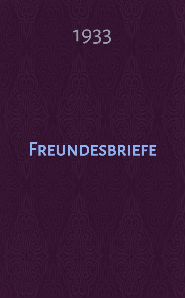 Freundesbriefe