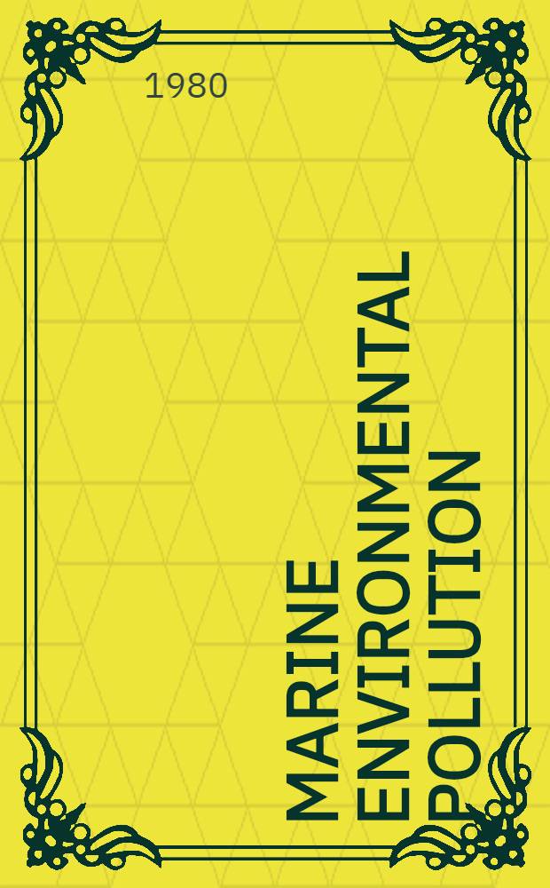 Marine environmental pollution