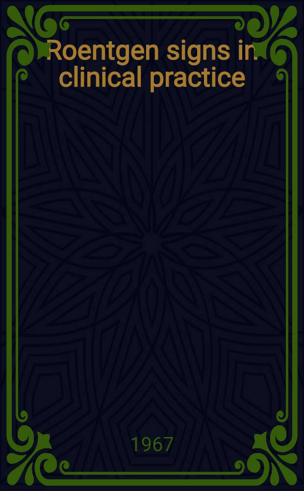 Roentgen signs in clinical practice